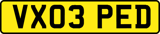 VX03PED