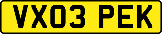 VX03PEK