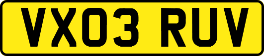 VX03RUV