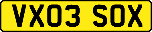 VX03SOX