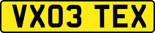 VX03TEX