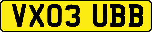 VX03UBB