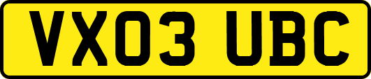VX03UBC
