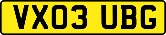 VX03UBG