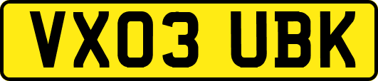 VX03UBK