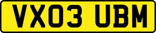 VX03UBM