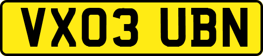VX03UBN