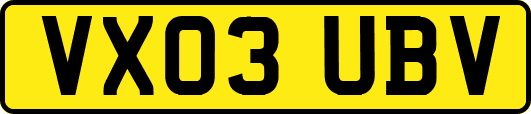 VX03UBV
