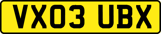 VX03UBX