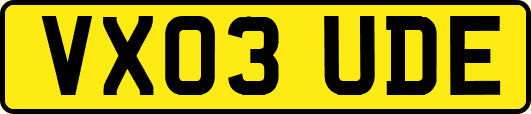 VX03UDE