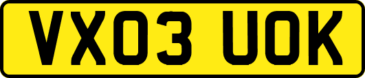 VX03UOK
