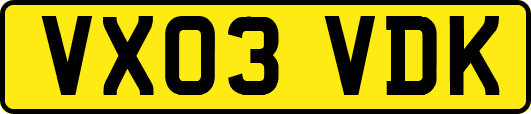 VX03VDK