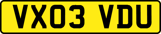 VX03VDU