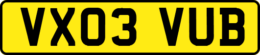 VX03VUB