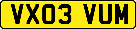 VX03VUM