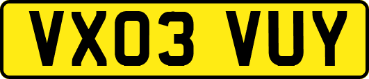 VX03VUY