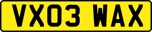 VX03WAX