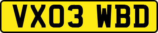 VX03WBD