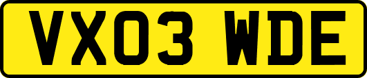 VX03WDE