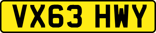 VX63HWY