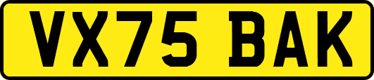 VX75BAK