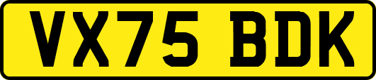 VX75BDK
