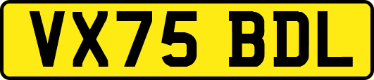 VX75BDL