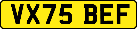 VX75BEF