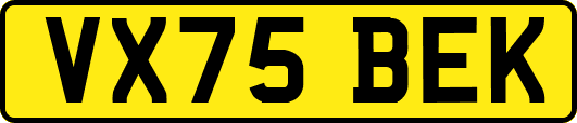 VX75BEK