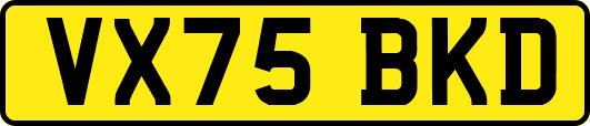VX75BKD