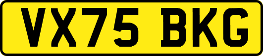 VX75BKG