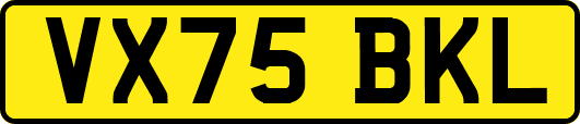 VX75BKL
