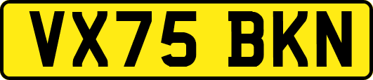 VX75BKN