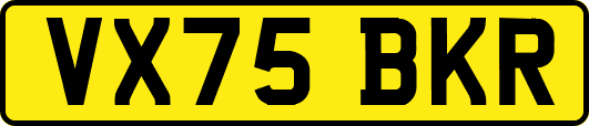 VX75BKR