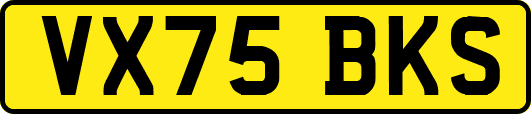 VX75BKS