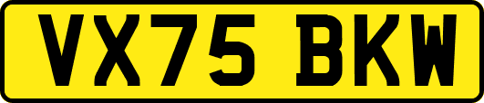 VX75BKW