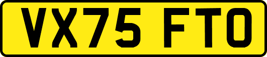 VX75FTO