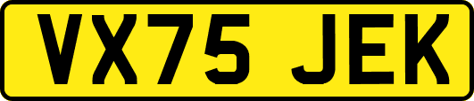 VX75JEK