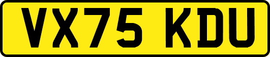 VX75KDU