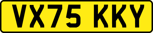 VX75KKY
