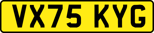 VX75KYG