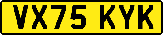 VX75KYK