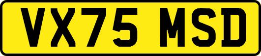 VX75MSD