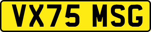 VX75MSG