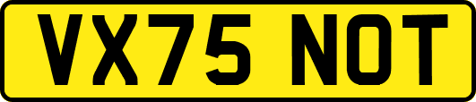 VX75NOT