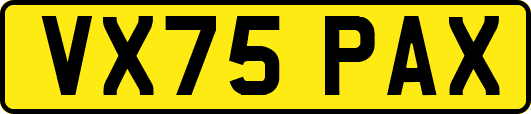 VX75PAX