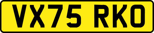 VX75RKO