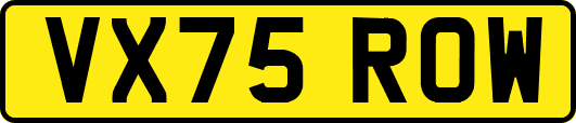 VX75ROW