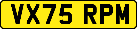 VX75RPM