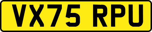 VX75RPU
